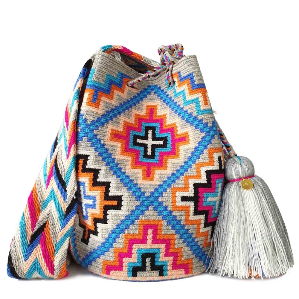Wayuu Tribe Handmade Mochila Bag - Kiki Wayuu Bag